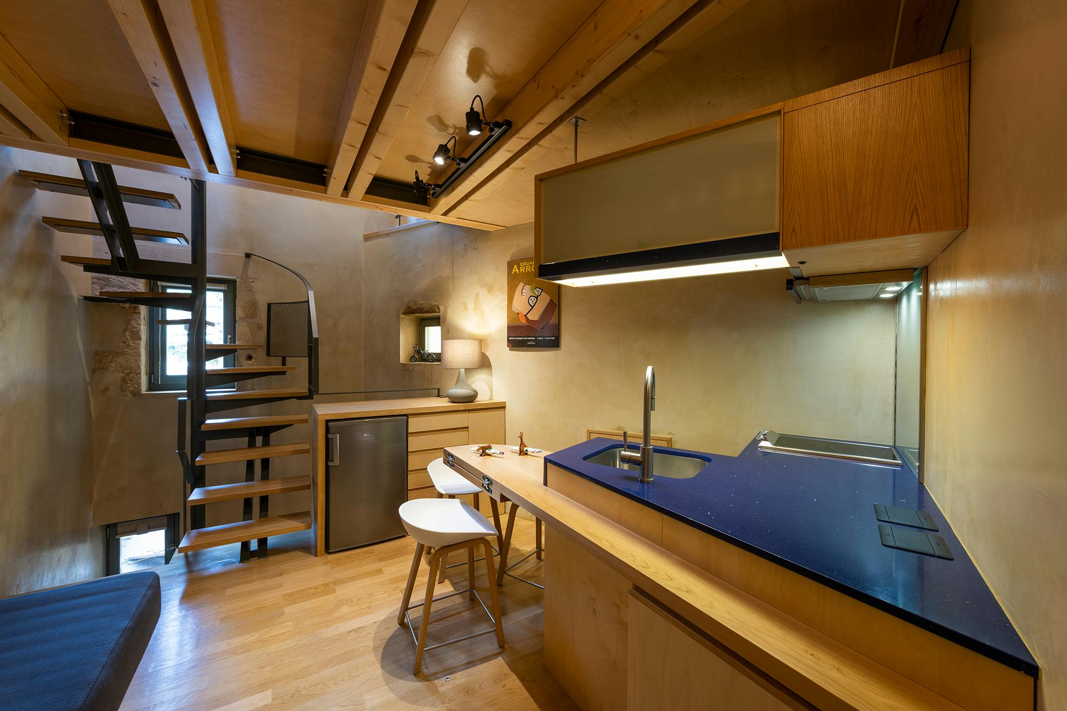 Rehabilitation of a Small Three Storey House in the Old Town of Chania, Crete by I.K. Verikakis Architectural Office No6