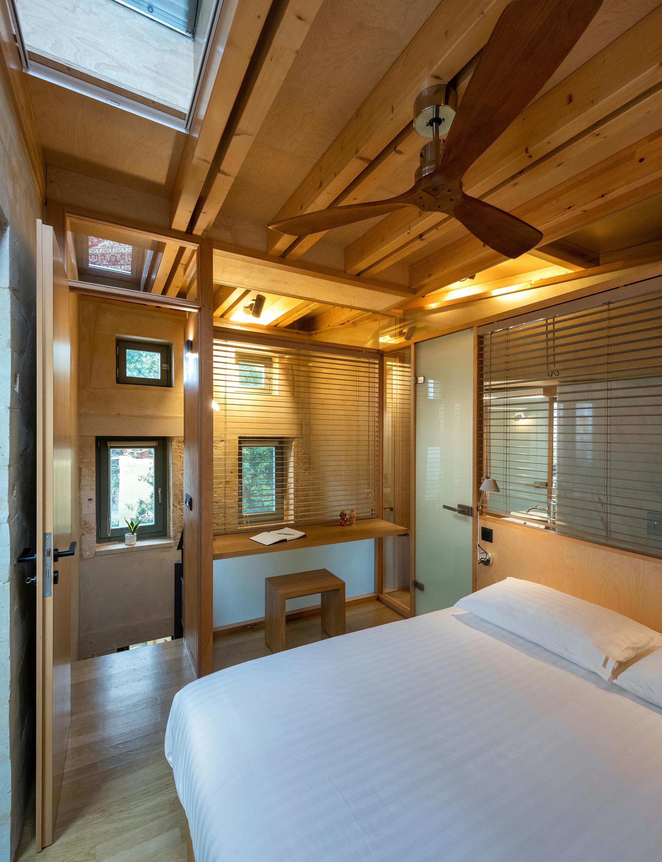 Rehabilitation of a Small Three Storey House in the Old Town of Chania, Crete by I.K. Verikakis Architectural Office No8