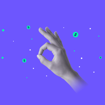 mano haciendo un círculo con los dedos
