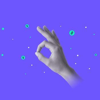 mano haciendo un círculo con los dedos