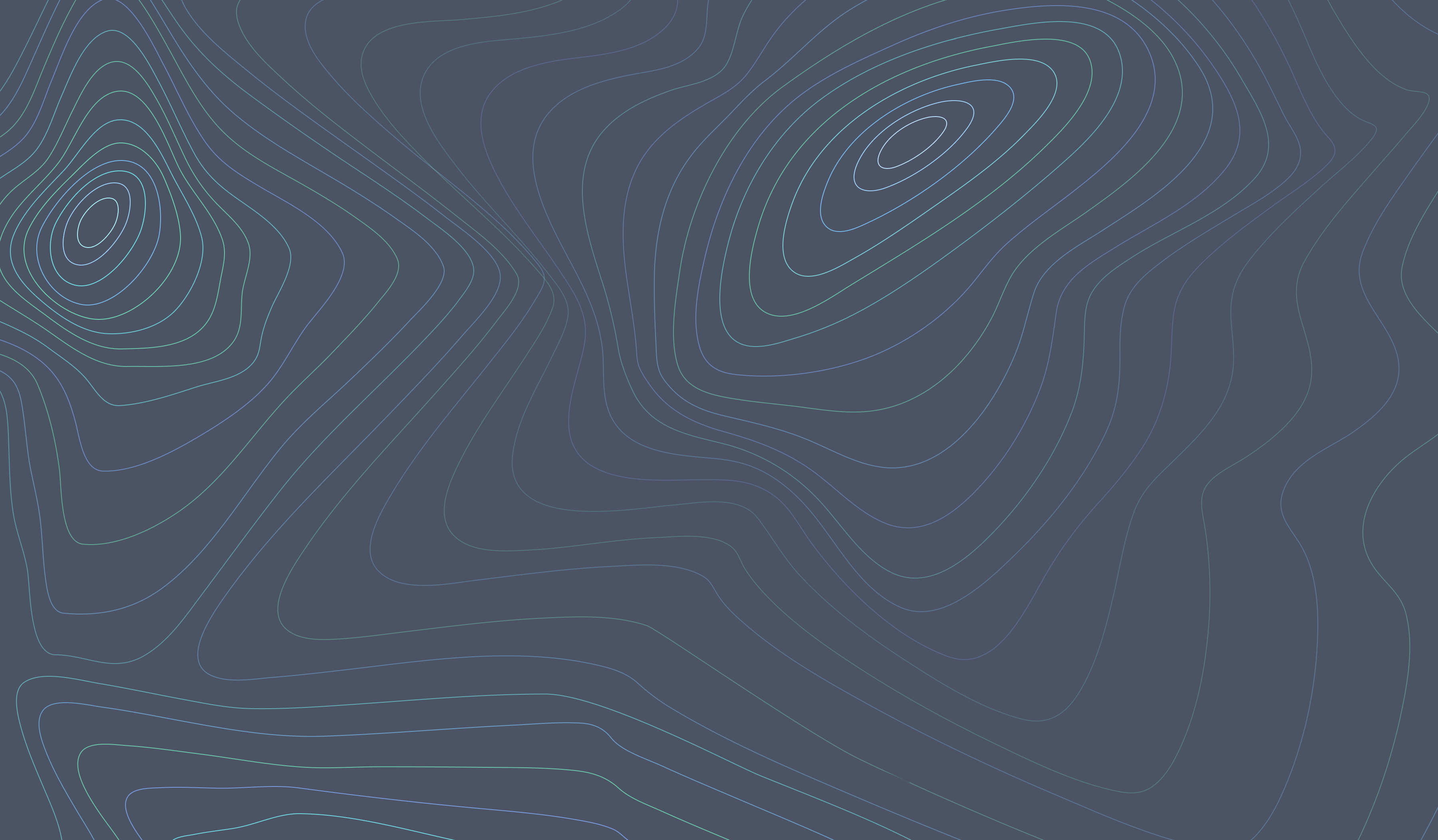 multicolored lines in a wobbly, circular pattern