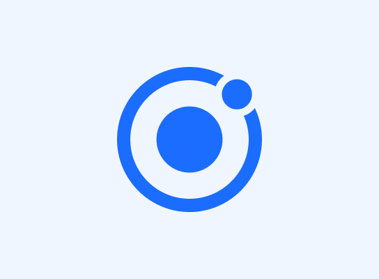 ionic logo tile