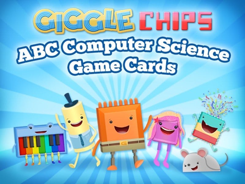 "Giggle Chips: ABC Computer Science Game Cards"