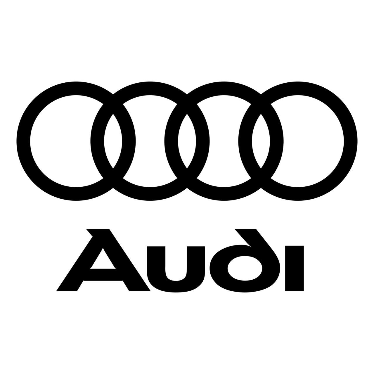 The Audi logo