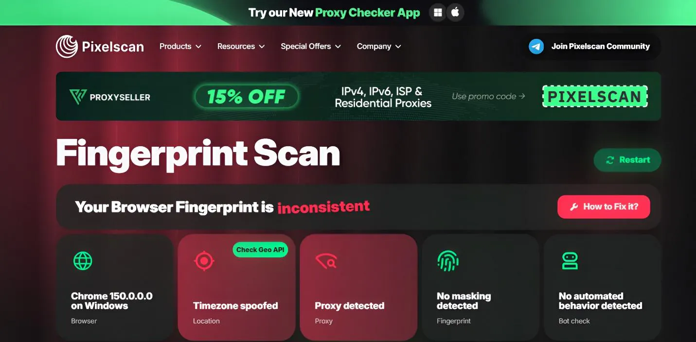 PixelScan