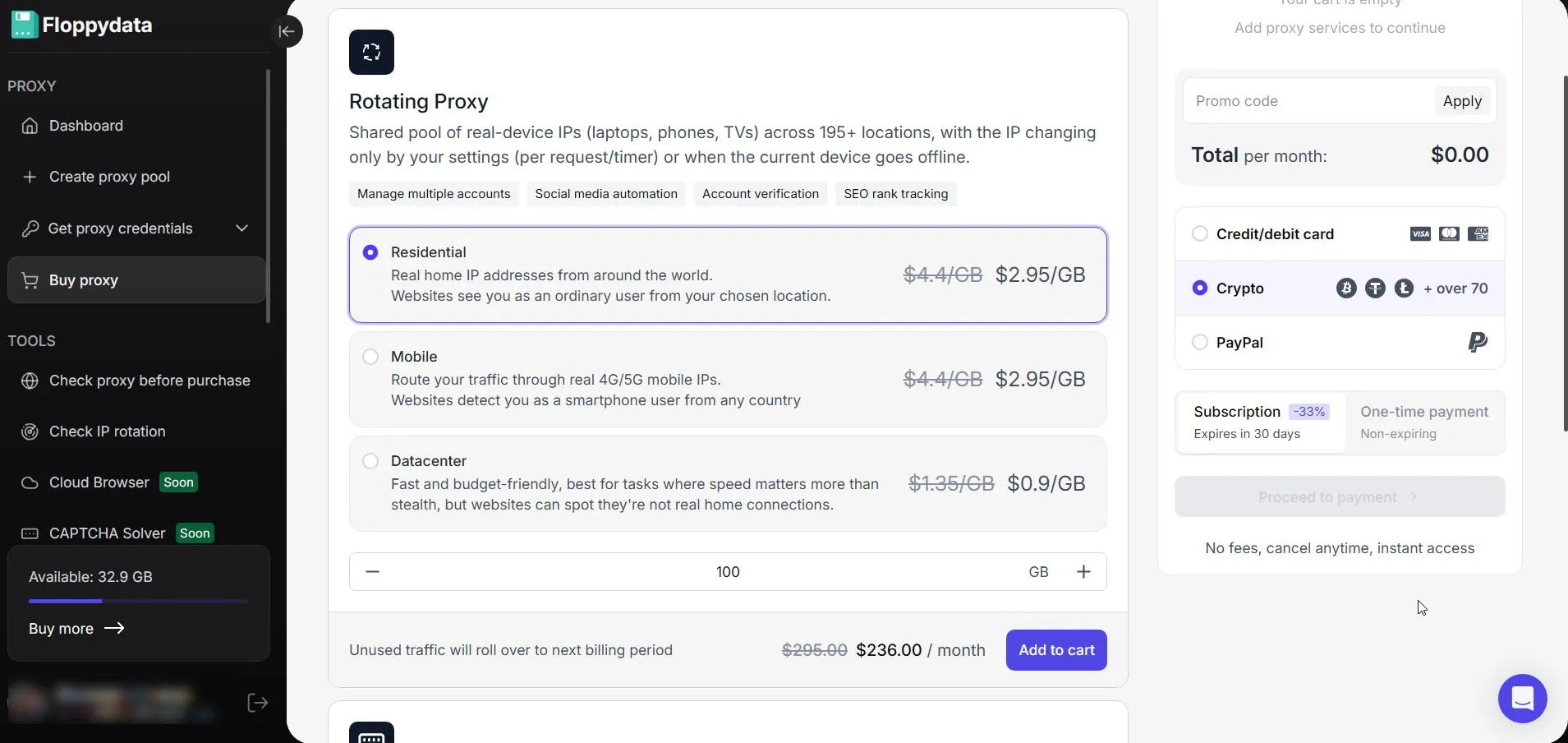 floppyData proxy