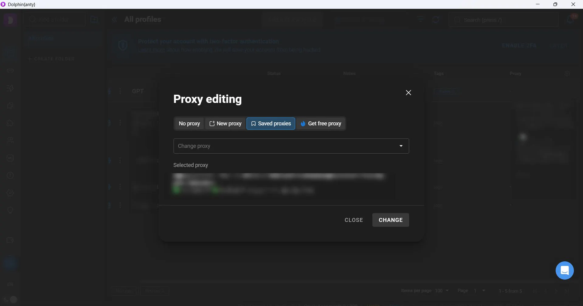 proxy editing
