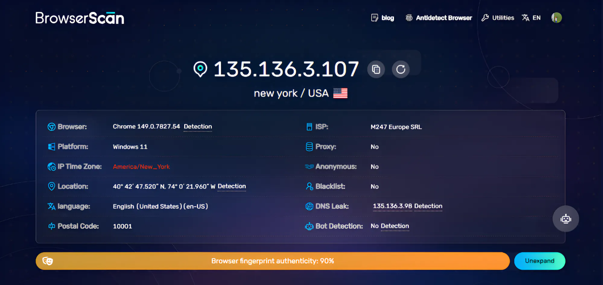 BrowserScan