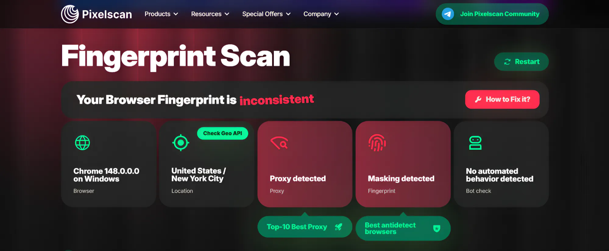 PixelScan