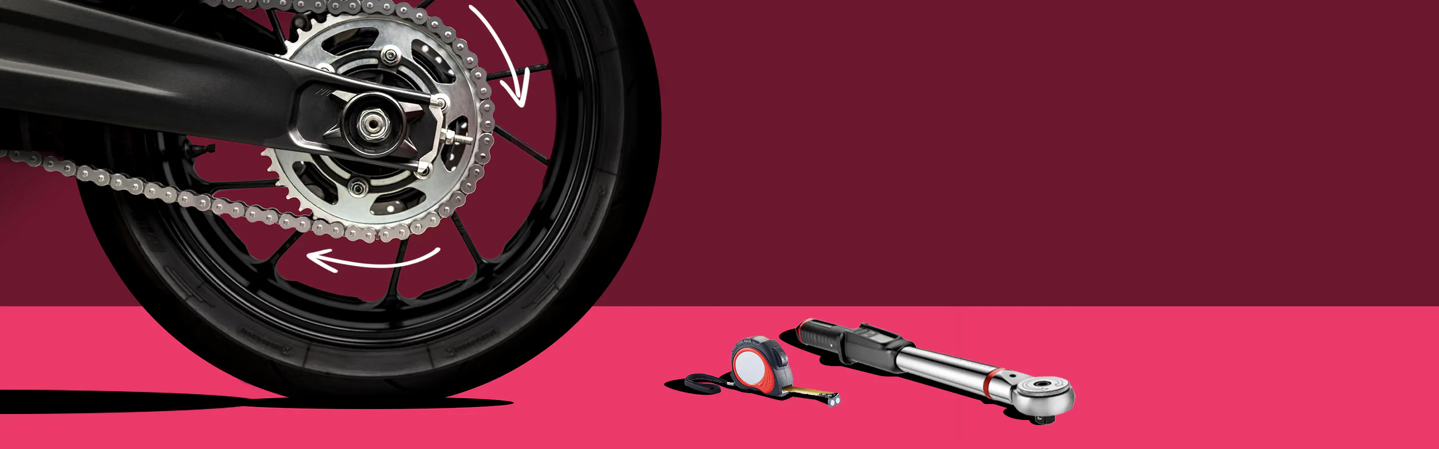 LEARN HOW TO CHECK YOUR MOTORCYCLE CHAIN TENSION IN 5 MINUTES | IPONE