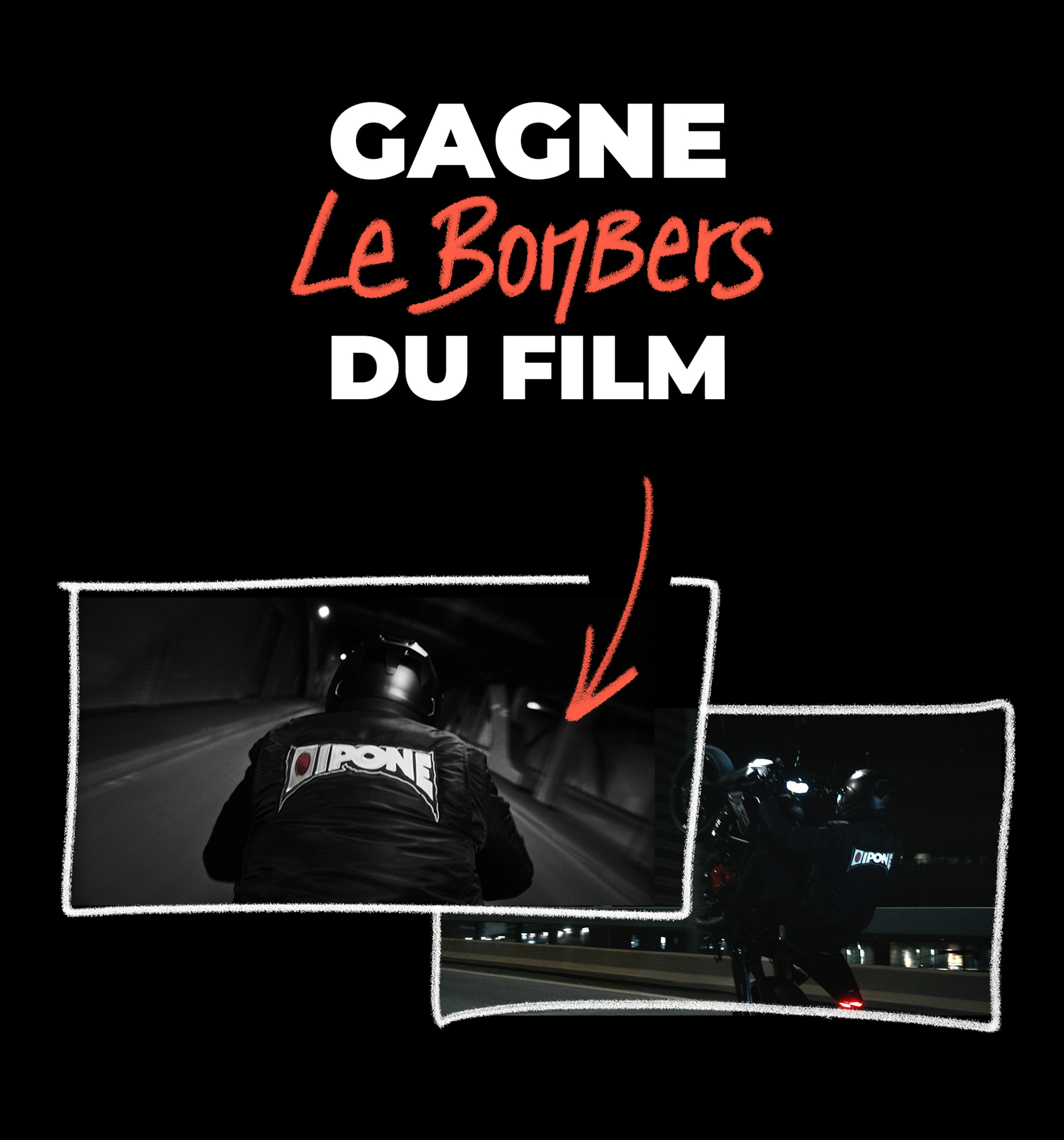 Gagne le bombers du film