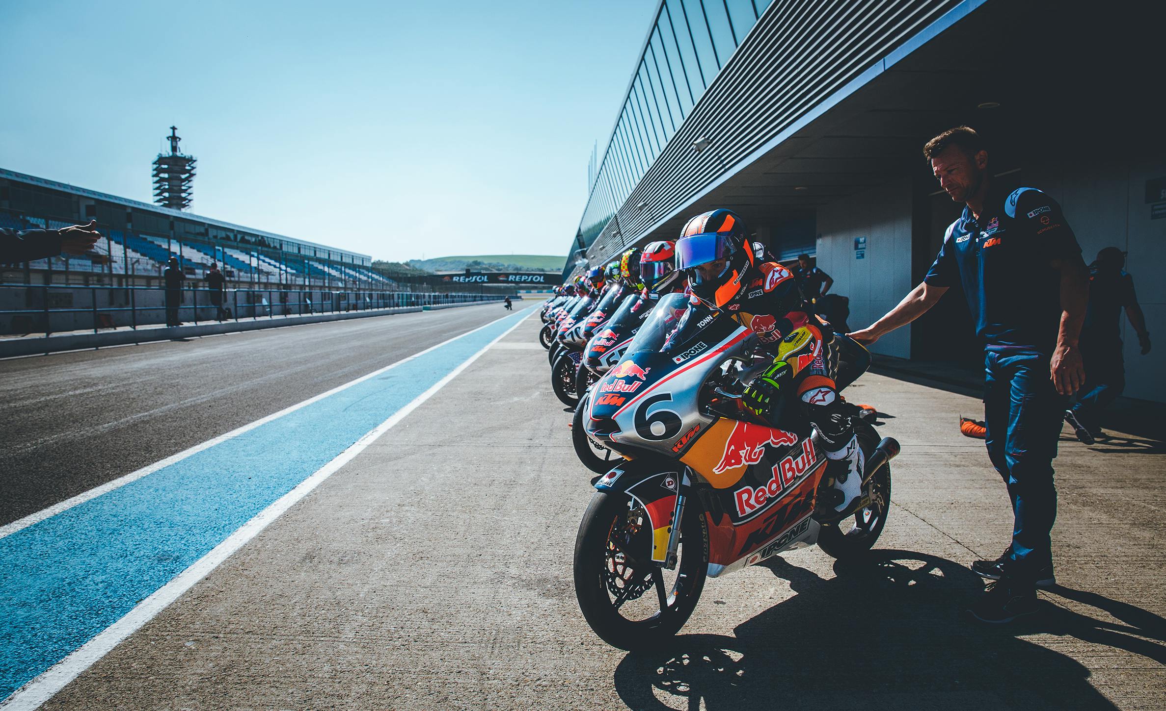 Départ Red Bull Rookies Cup