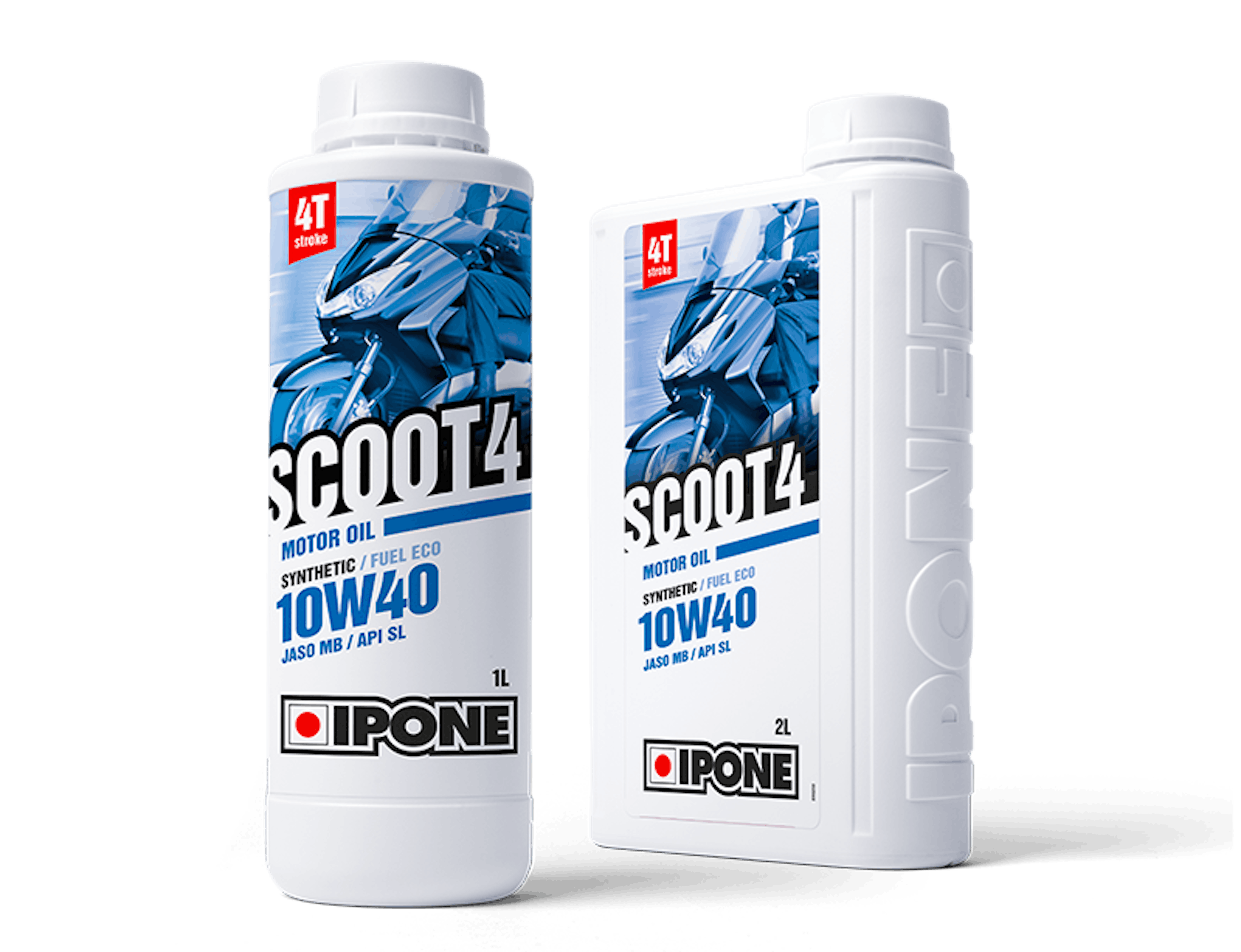 Ipone Scoot 4T huile Semi-Synthétique 10W40 /