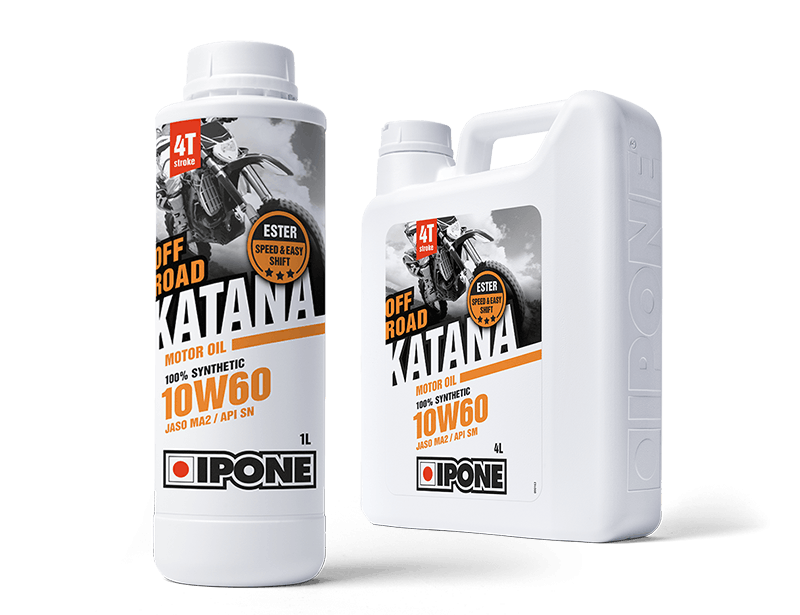 Bidons huile moteur moto katana off-road ipone