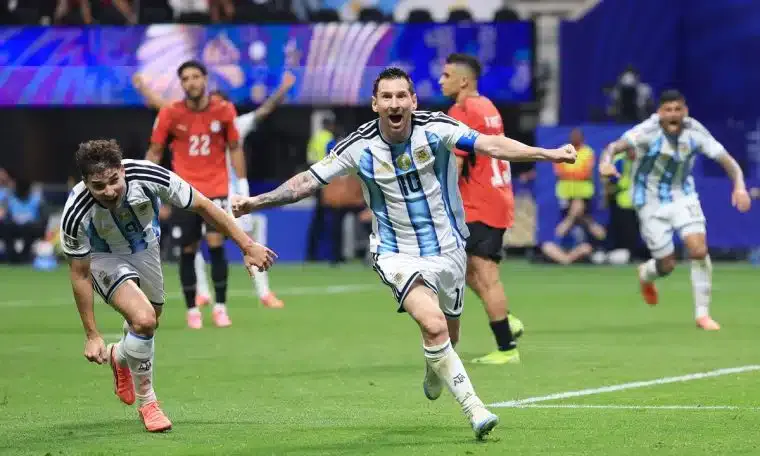 Lionel Messi Reacts After Argentina’s Dramatic Comeback Win Against Egypt