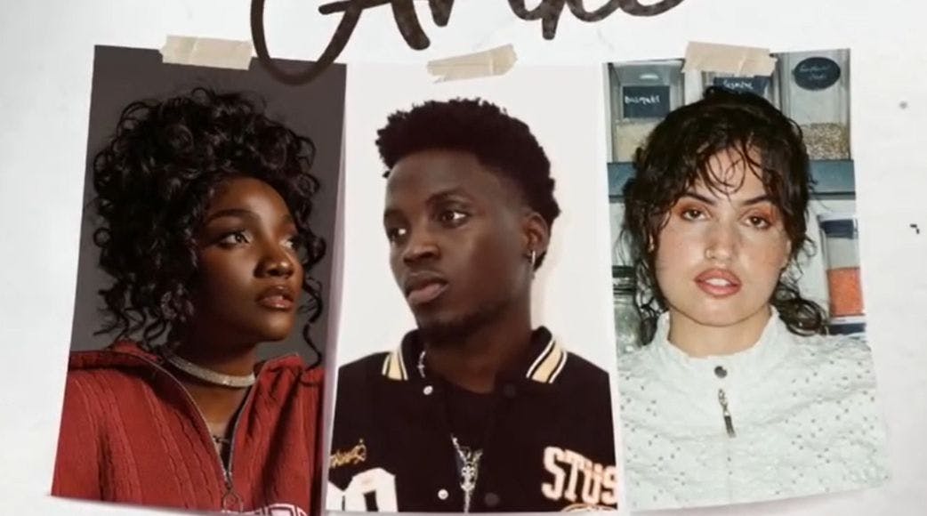 The emerging artist Kunmie collaborates with Simi and  Mabel for a remix of his successful song 'Arike.'