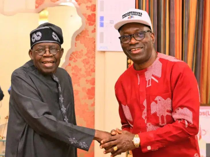 Soludo is criticised by Anambra APC for visiting Tinubu.
