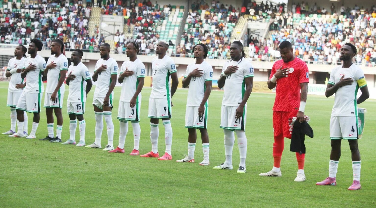 Nigeria retains 38th spot in latest FIFA Men’s World ranking