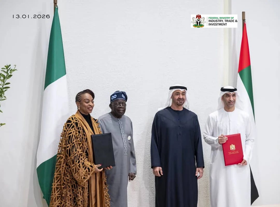 Nigeria, UAE sign deal to waive tariffs on products
