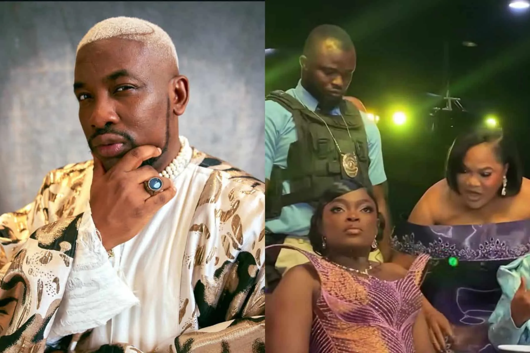 Do2dtun reacts to drama between Toyin Abraham, Funke Akindele