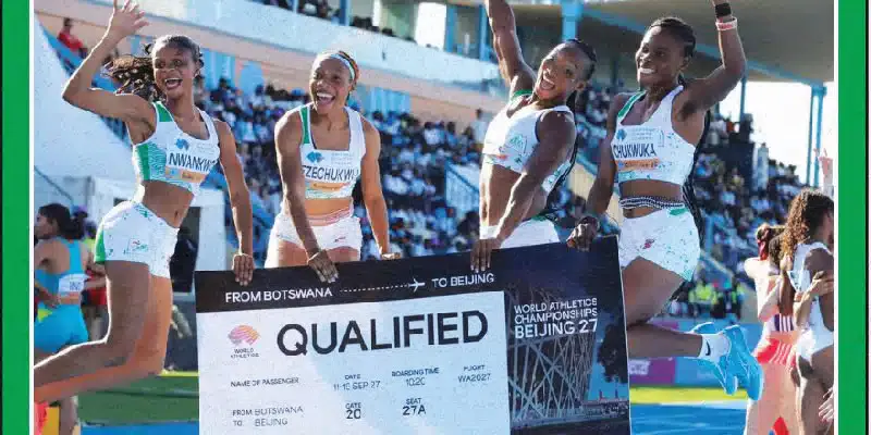 Team Nigeria Clinch Three Global Relay Tickets At 2026 World Relays In Gaborone