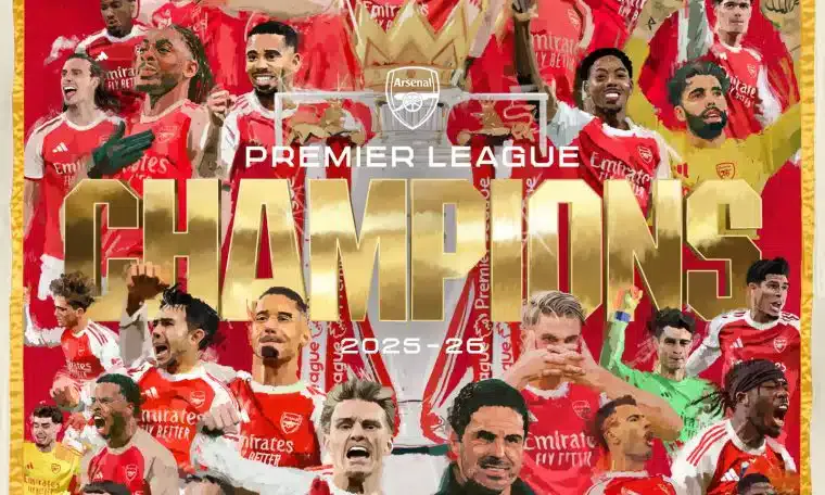 Arsenal Crowned Premier League Champions