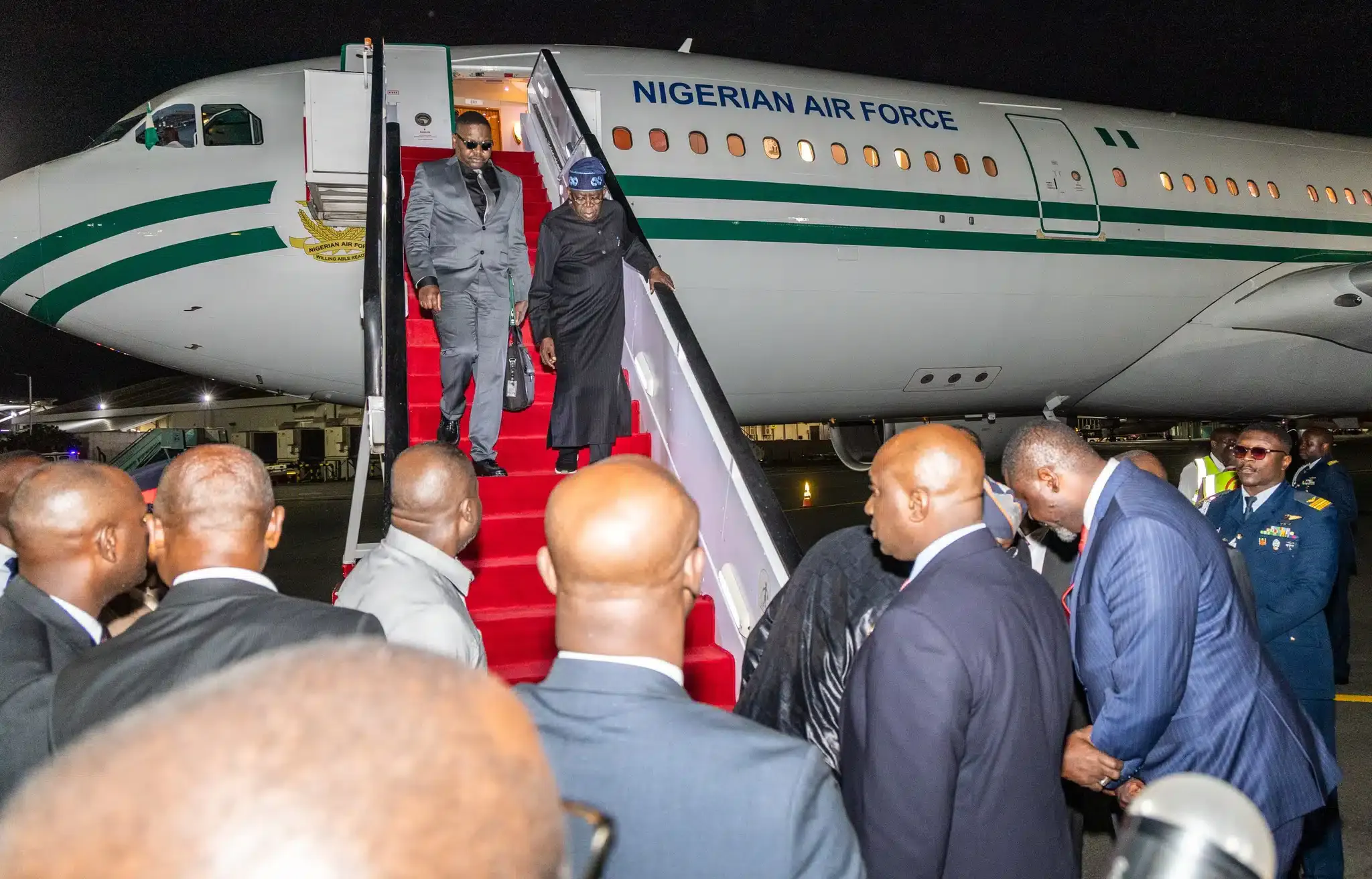 Tinubu Arrives Kenya For Africa-France Summit