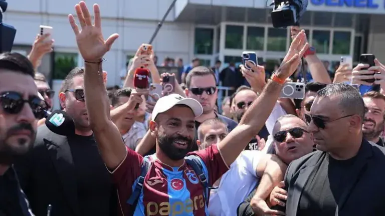 Mohamed Salah Arrives In Turkey Ahead of Trabzonspor Move