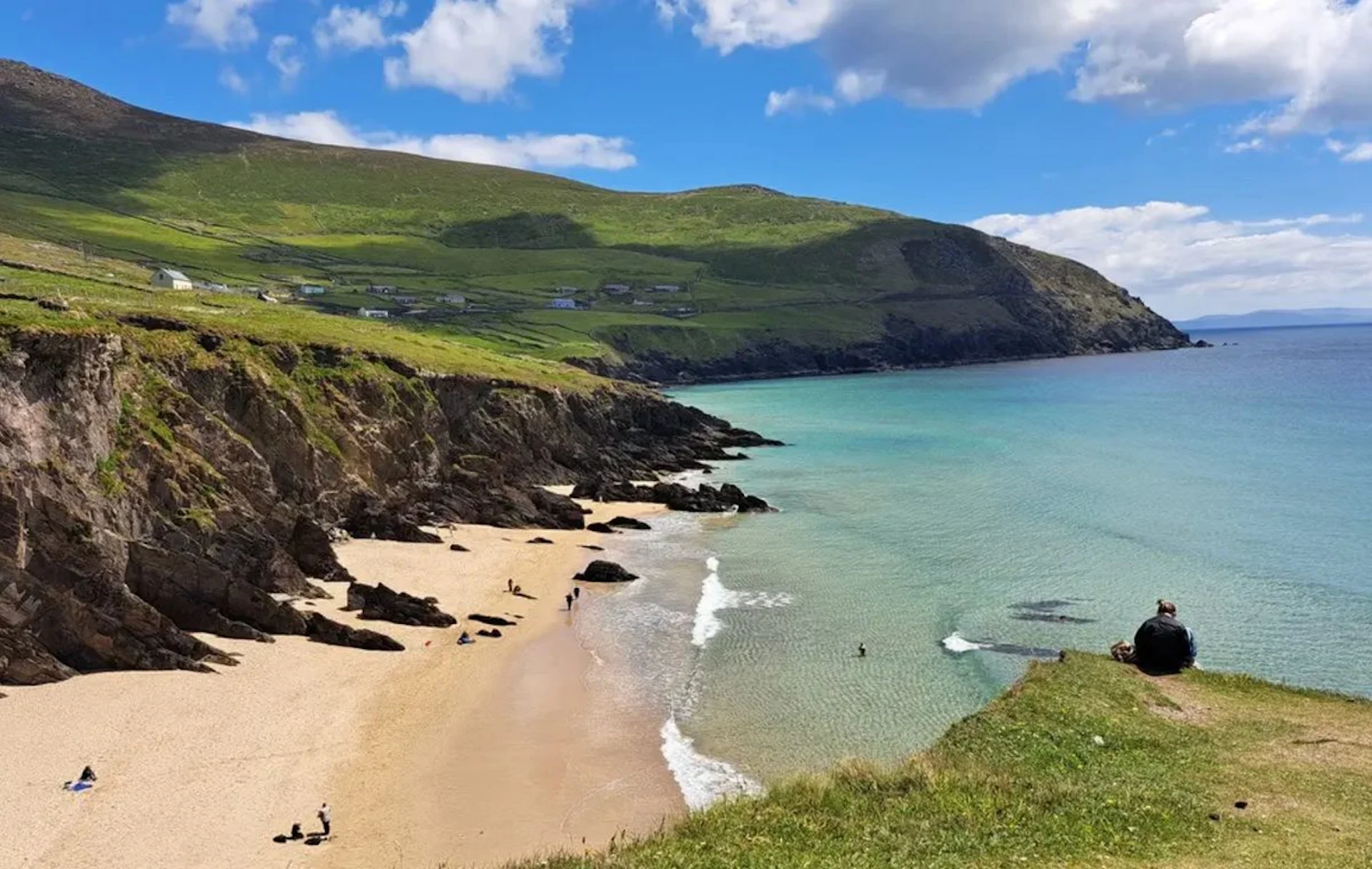Coastal scenery on the Whiskey Trail of Ireland