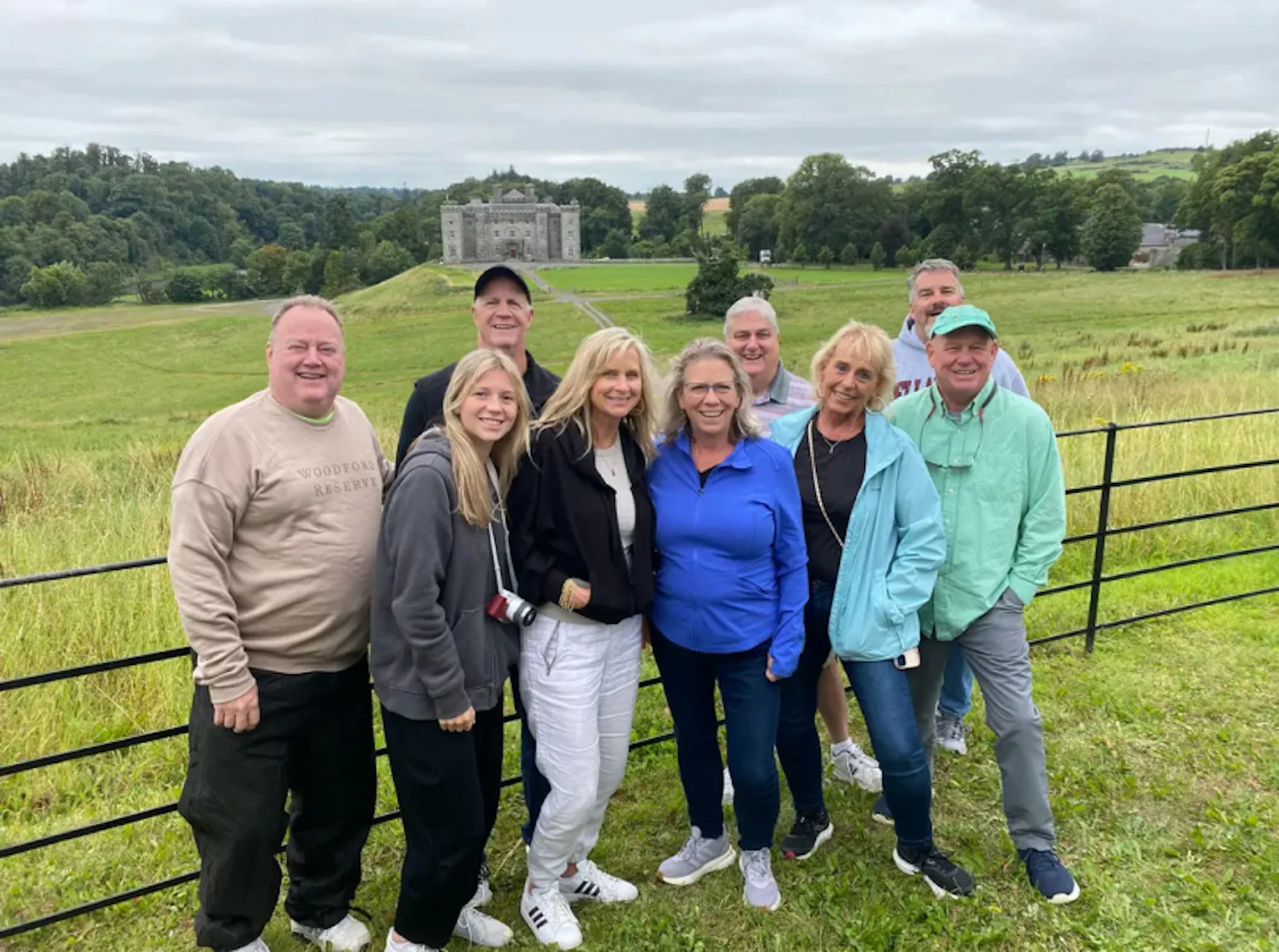 a custom tour group who booked with Ireland Whiskey Tours