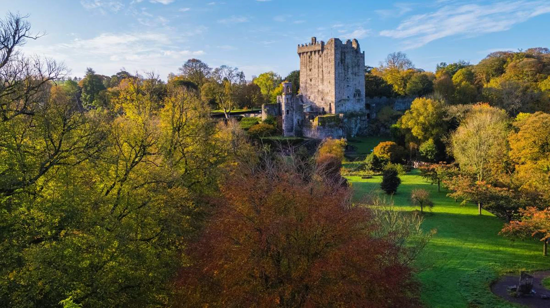 blarnet castle in county cork, ireland