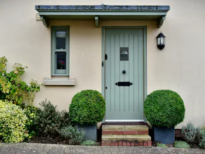 An image of a front door