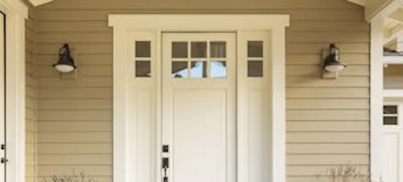 An image of a front door
