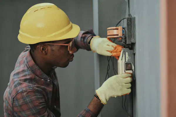 An image of a tradesperson