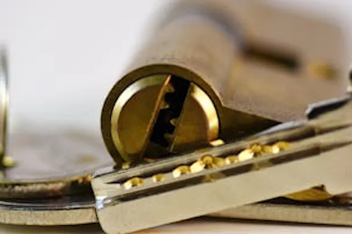 An image of keys and a lock