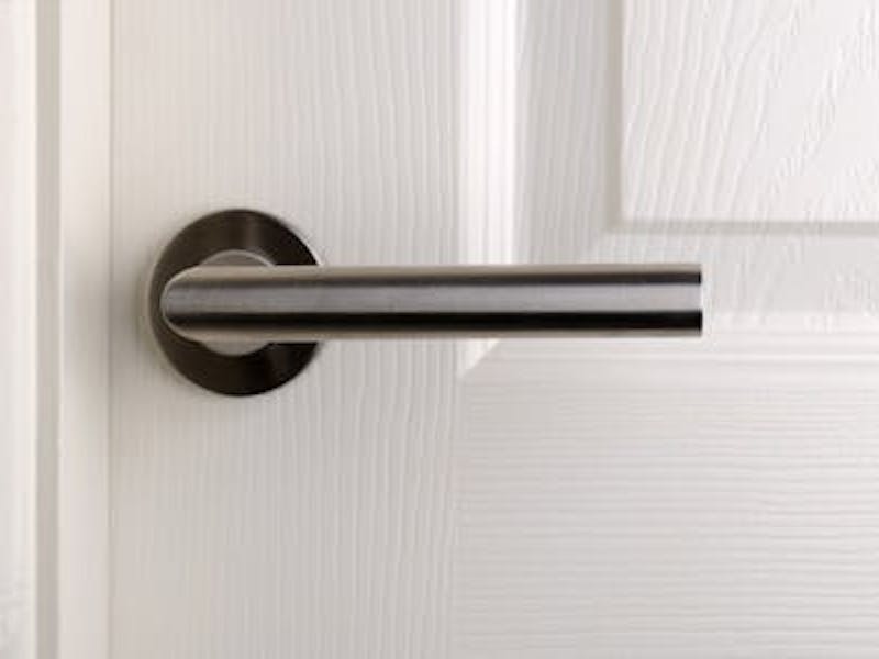 An image of a door handle