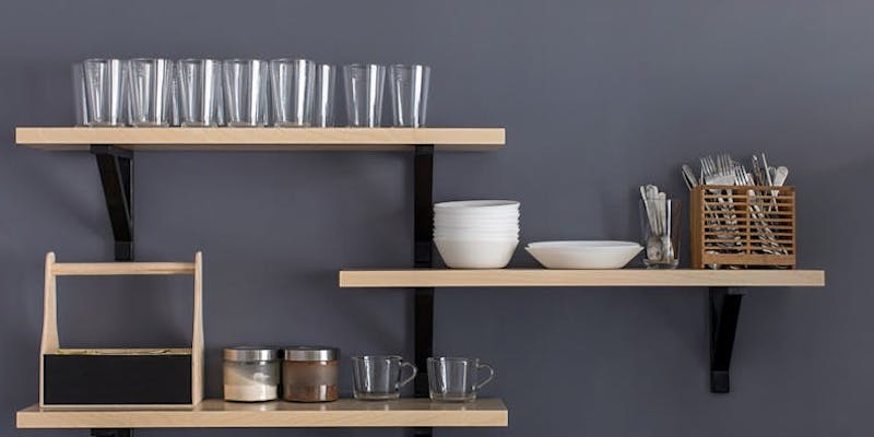 An image of shelving