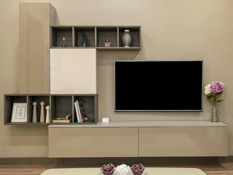 An image of a wall mounted TV