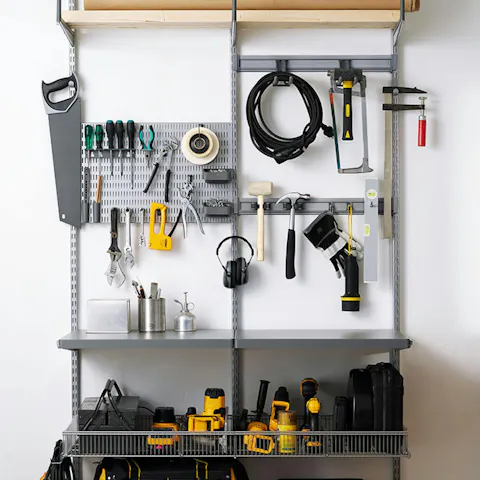 An image of garage storage