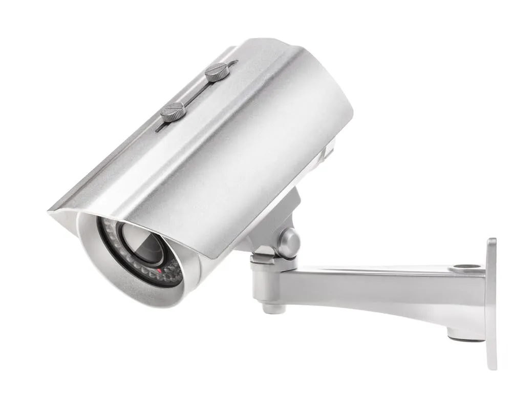 Tilted Security Camera
