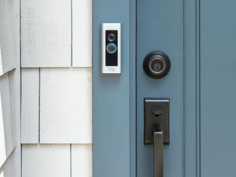 An image of a front door