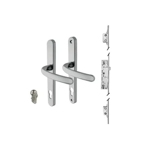 An image of a lever-operated multipoint lock