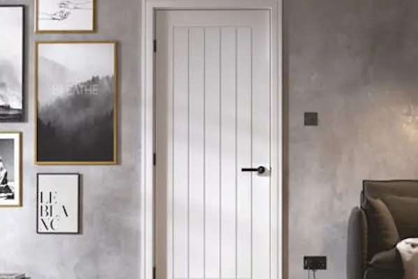 An image of a fire door