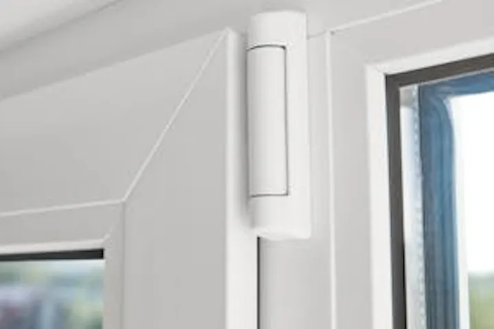 An image of a uPVC door hinge