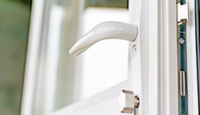 An image of a uPVC door lock