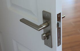 An image of a door lock