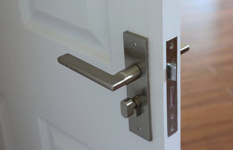 An image of a door lock