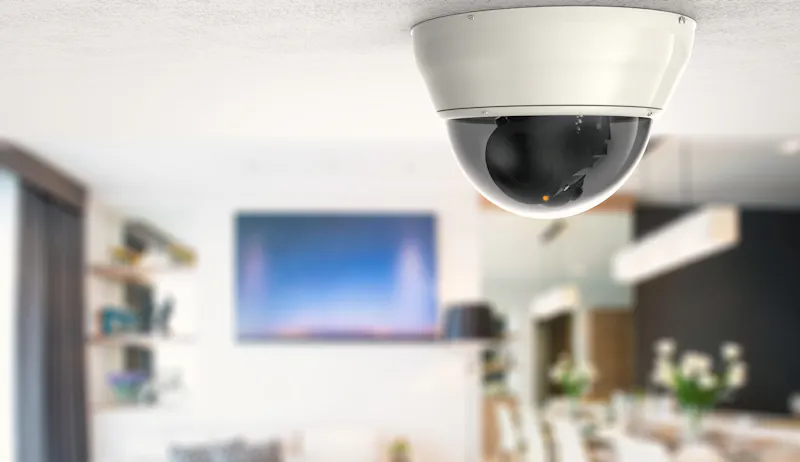 An image of a home security system