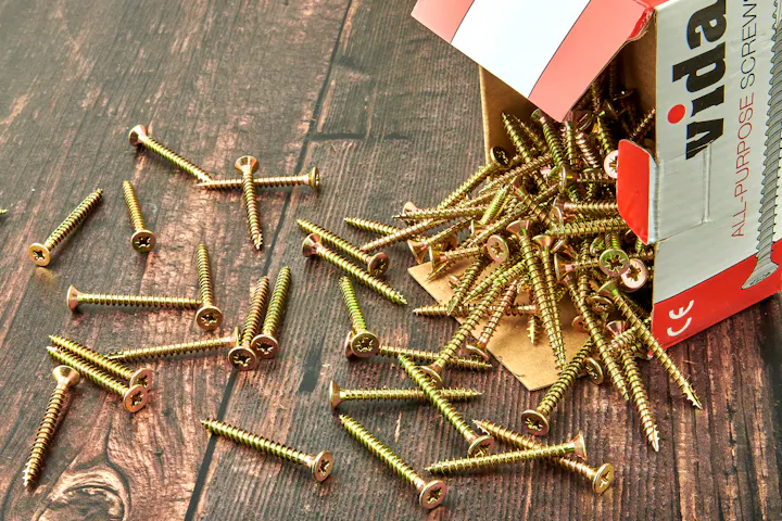 An image of screws