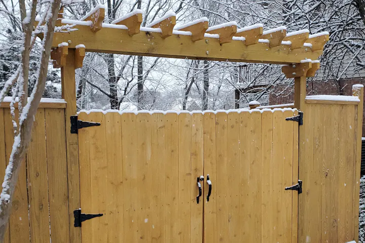 An image of a gate